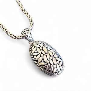 Artisan Made Real Bali Sterling Silver Artison Made Necklace